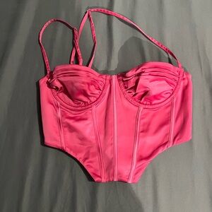 White Fox Top | Hot pink going out top